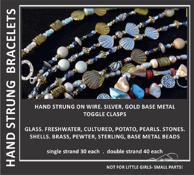 jacque dorazio hand strung bracelets