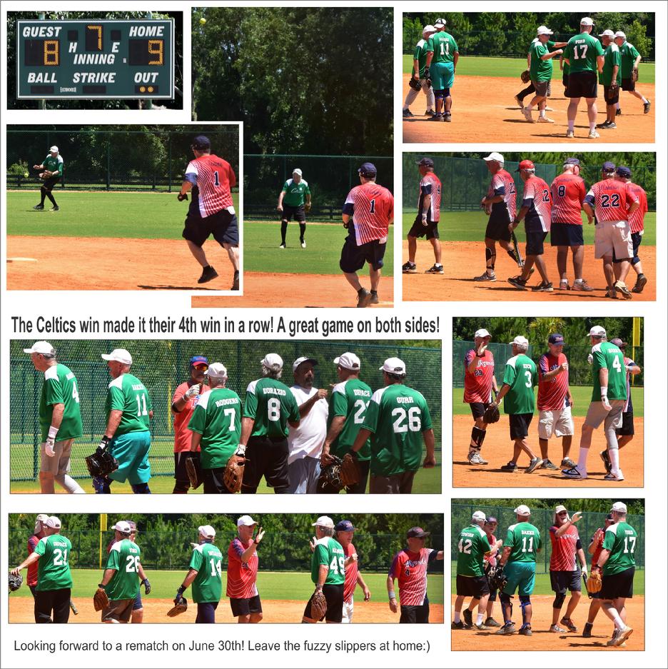 Celtics Wizards 11 softball game May 2022 