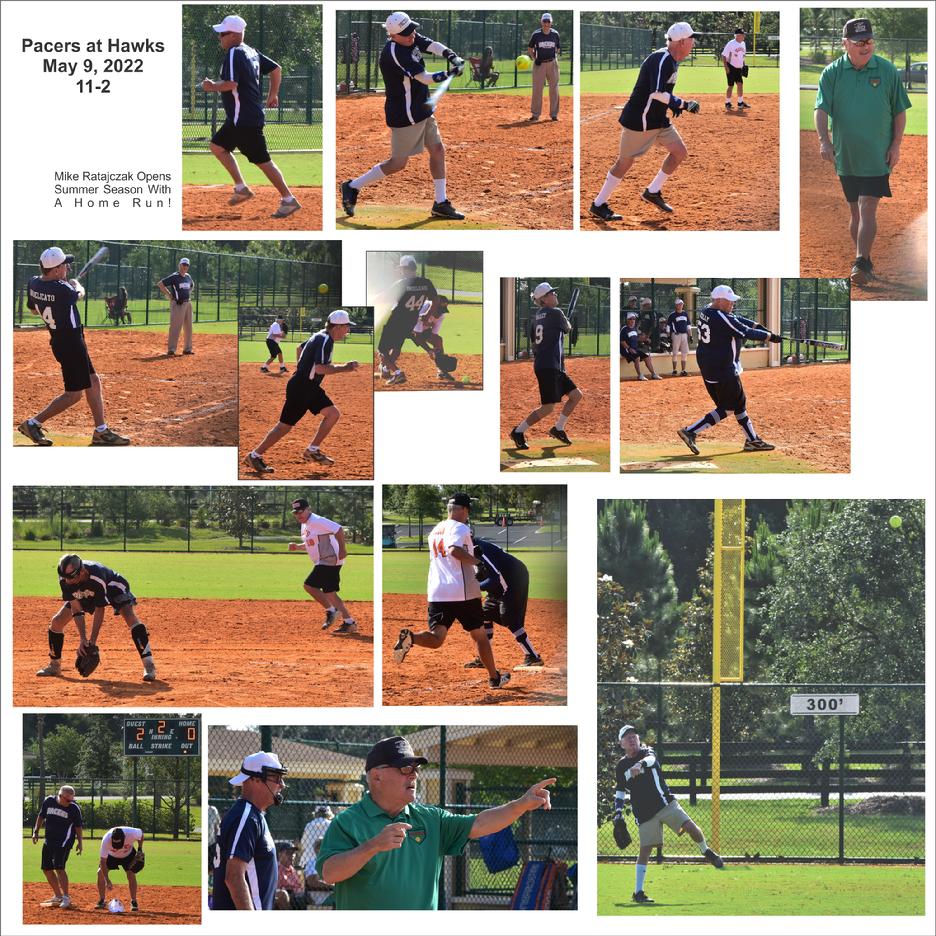 pacers hawks softball game D4 The Villages