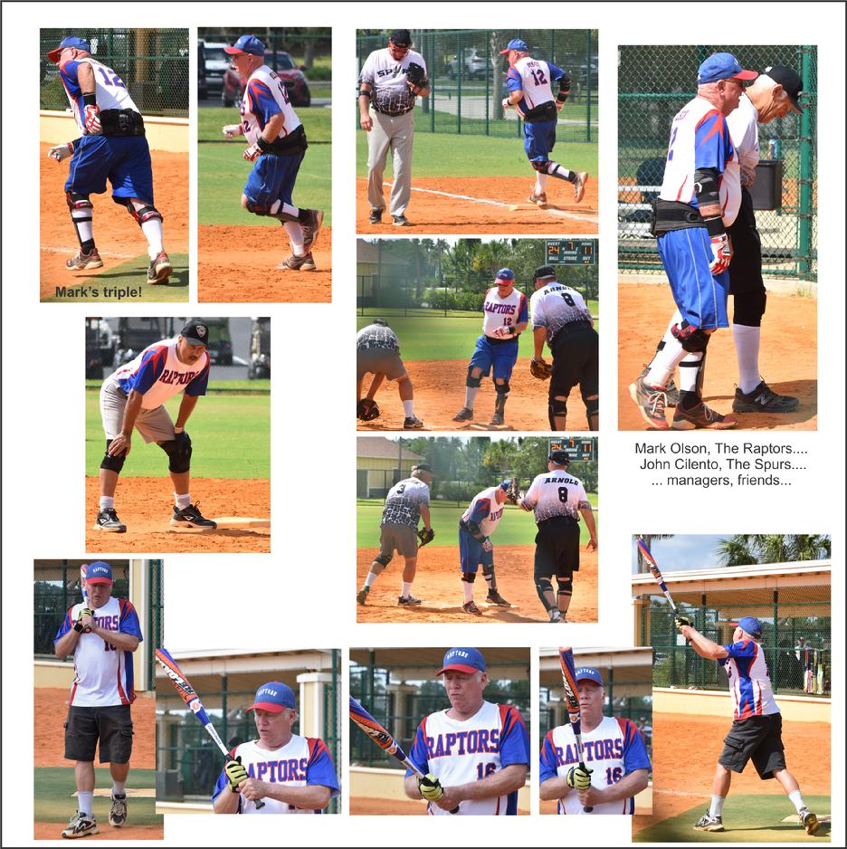raptors 55+ softball the villages florida